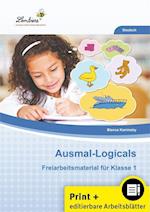 Ausmal-Logicals. Grundschule, Deutsch, Klasse 1