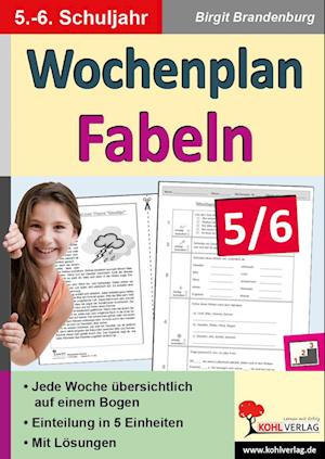 Wochenplan Fabeln 5/6