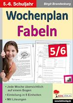 Wochenplan Fabeln 5/6