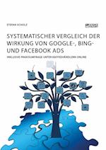 Systematischer Vergleich der Wirkung von Google-, Bing- und Facebook Ads