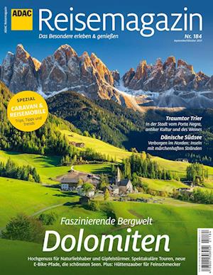 ADAC Reisemagazin 08/21 mit Titelthema Dolomiten