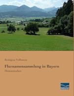 Flurnamensammlung in Bayern