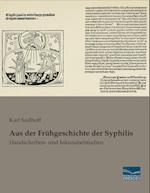 Aus der Frühgeschichte der Syphilis