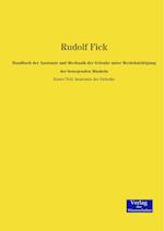 Handbuch der Anatomie und Mechanik der Gelenke unter Berücksichtigung der bewegenden Muskeln