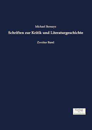 Schriften zur Kritik und Literaturgeschichte