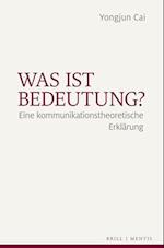 Was ist Bedeutung?