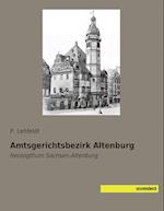 Amtsgerichtsbezirk Altenburg
