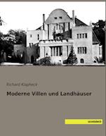 Moderne Villen und Landhäuser