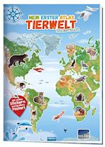 Trötsch Stickerbuch Mein 1. Atlas Tierwelt