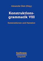 Konstruktionsgrammatik VIII