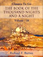 Book of the Thousand Nights and a Night - Volume 10