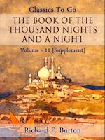 Book of the Thousand Nights and a Night - Volume 11 [Supplement]