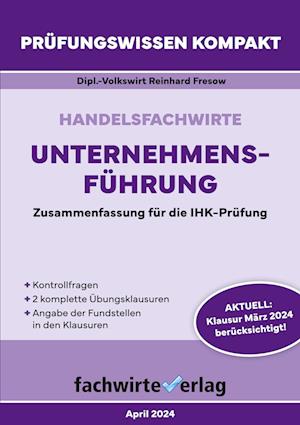 Handelsfachwirte: Unternehmensführung