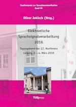 Elektronische Sprachsignalverarbeitung 2016