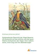 Systematische Übersicht der Vögel Bayerns mit Rücksicht auf das örtliche und das quantitative Vorkommen der Vögel, ihrer Lebensweise, ihren Zug und ihre Abänderungen