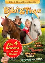 Bibi & Tina - Alle 4 Bücher zu den Kinofilmen