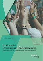 Rockfestivals - Entstehung und Bedeutungswandel: Stellenwert touristischer Zusatzleistungen fur Festivalbesucher heute