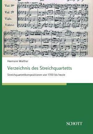 Verzeichnis des Streichquartetts