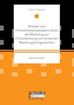 Analyse von Immobilienpreisblasenindices als Werkzeug zur Frühherkennung von kritischen Marktungleichgewichten