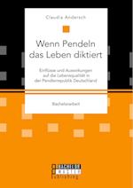 Wenn Pendeln das Leben diktiert. Einflüsse und Auswirkungen auf die Lebensqualität in der Pendlerrepublik Deutschland