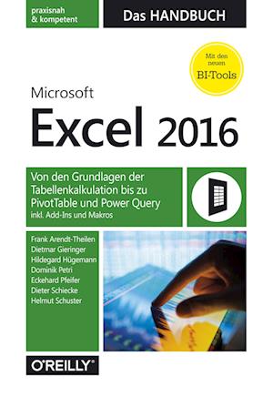 Microsoft Excel 2016 - Das Handbuch