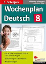 Wochenplan Deutsch / Klasse 8