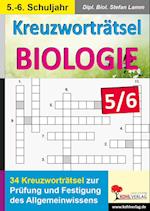 Kreuzworträtsel Biologie / Klasse 5-6