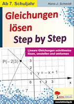 Gleichungen lösen - Step by Step