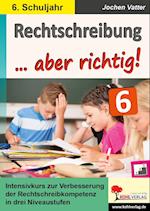 Rechtschreibung ... aber richtig! / Klasse 6