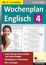 Wochenplan Englisch 4