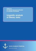 Linguistic analysis of literary data