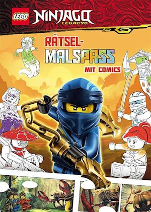 LEGO® NINJAGO® - Rätselmalspaß mit Comics