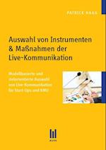 Auswahl von Instrumenten & Manahmen der Live-Kommunikation