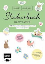 Bullet Journal - Stickerbuch Happy Easter: 750 frühlingshafte Schmuckelemente für die Osterzeit