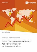 Die Blockchain-Technologie als Infrastruktur im Aktiengeschäft. Umsetzung und Auswirkungen