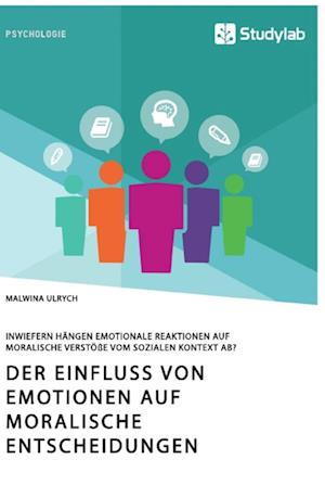 Der Einfluss von Emotionen auf moralische Entscheidungen. Inwiefern hängen emotionale Reaktionen auf moralische Verstöße vom sozialen Kontext ab?