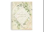 familiawedding Greenery - Design Gästebuch zur Hochzeit