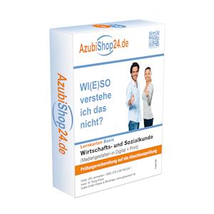 AzubiShop24.de Lernkarten Wirtschafts- und Sozialkunde (Mediengestalter Digital + Print). Prüfung Wiso