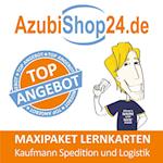 AzubiShop24.de Lernkarten Kaufmann / Kauffrau für Spedition und Logistik. Maxi-Paket