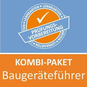 AzubiShop24.de Kombi-Paket Baugeräteführer Lernkarten