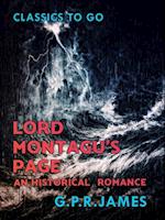 Lord Montagu's Page: An Historical Romance