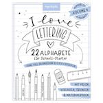 I love Lettering - 22 Alphabete für Schnell-Starter: Volume 4