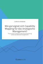 Wie gut eignet sich Capability Mapping für das strategische Management? Theoretisches Fundament sowie Veranschaulichung anhand des deutschen Energiemarkts