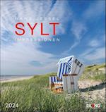 Sylt Impressionen Postkartenkalender 2024