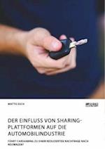 Der Einfluss von Sharing-Plattformen auf die Automobilindustrie. Führt Carsharing zu einer reduzierten Nachfrage nach Neuwagen?