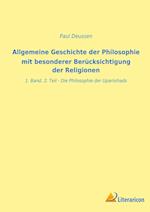 Allgemeine Geschichte der Philosophie mit besonderer Berücksichtigung der Religionen