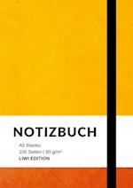 Notizbuch A5 blanko - 100 Seiten 90g/m² - Soft Cover - FSC Papier