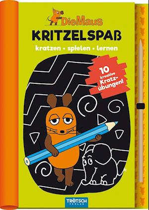 Trötsch Die Maus Kritzelspaß Kratzbuch