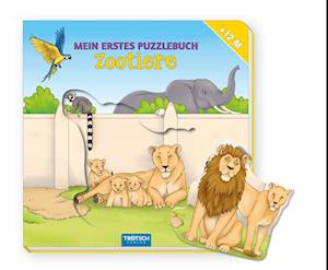 Trötsch Pappenbuch Mein erstes Puzzlebuch Zootiere