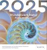 Wunderwerk Natur - Bizarre Strukturen - KUNTH Postkartenkalender 2025